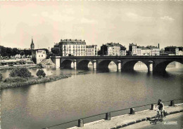 42 - Roanne - Le Pont Et Le Quoi De La Loire - Mention Photographie Véritable - Carte Dentelée - CPSM Grand Format - Voi - Roanne