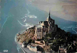 50 - Le Mont Saint Michel - Vue Générale Aérienne - Flamme Postale - CPM - Voir Scans Recto-Verso - Le Mont Saint Michel