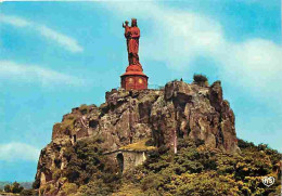 43 - Le Puy En Velay - Rocher Corneille - Statue De Notre-Dame De France - Flamme Postale - CPM - Voir Scans Recto-Verso - Le Puy En Velay