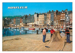 14 - Honfleur - Ravaudage Des Filets Près Du Vieux Bassin - Carte Neuve - CPM - Voir Scans Recto-Verso - Honfleur