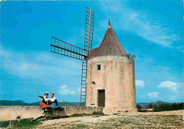 13 - Fontvieille - Le Moulin De Daudet - Folklore - CPM - Voir Scans Recto-Verso - Fontvieille