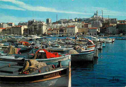 13 - Marseille - Bateaux De Peche - Notre Dame De La Garde - Carte Neuve - CPM - Voir Scans Recto-Verso - Joliette, Zona Portuaria