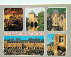 08 - Charleville Mézières - Multivues - Automobiles - CPM - Voir Scans Recto-Verso - Charleville