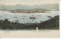 View Of HONGKONG & KOWLOON Harbour En 1910 - China (Hongkong)