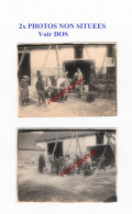 BOUCHERIE Militaire-MOUTONS-Soldats Francais--2x PHOTOS Collees-NON SITUEES-11,5 Cm X 8,5 Cm - War, Military