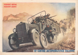 BOCCASILE - Cartolina Militari - 12° CENTRO AUTOMOBILISTICO PALERMO - Altri & Non Classificati