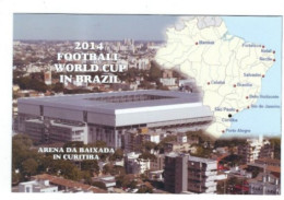 BRAZIL STADIUM  POSTCARD ARENA  DA BAIXASA IN CURITIBA  PUBL IN UK - Stadi