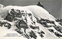 Postcard Switzerland Jungfraujoch Berghaus Observatorium Sphinx - Altri & Non Classificati