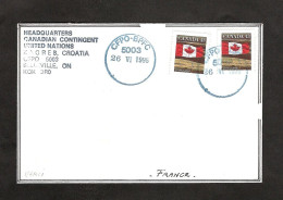 3 01	003	-	Canadian Contingent 		-	Enveloppe Ouverte Sur Haut - Posta Marittima