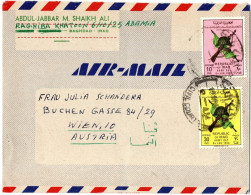 1,74 IRAQ, 1964, U.S. ARMY AIR LETTER, COVER TO AUSTRIA - Iraq