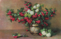 FLEURS - Un Vase Rempli De Fleurs - Colorisé - Carte Postale Ancienne - Fiori