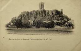 CPA (Haute Loire) Environs Du Puy - Ruines Du Château De Polignac (n° 26) - Altri & Non Classificati