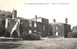 St Denis La Chevasse : Château De La Marchegaizière - Altri & Non Classificati