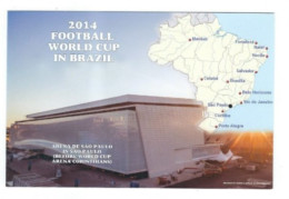 BRAZIL STADIUM  POSTCARD ARENA  DE SOA PAULO  PUBL IN UK - Stadi