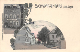 ALLEMAGNE - SCHWARZENBERG I Sächs, Erzgeb - Multivues - Schwarzenberg (Erzgeb.)