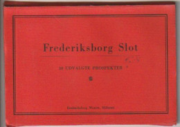 FREDERIKSBORD  (  DANNEMARK )  DÉPLIANT   12  VUES   -  C  PM ( 24  / 5  / 66 ) - Denmark