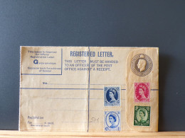 ENTIER531   REGISTRED LETTER G.B. PLI  XX - Stamped Stationery, Airletters & Aerogrammes