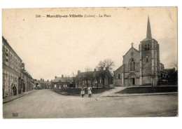 MARCILLY EN VILLETTE LA PLACE ANIMEE - Andere & Zonder Classificatie