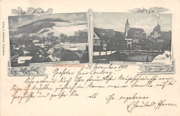 ALLEMAGNE - SCHWARZENBERG I Sächs, Erzgeb - Multivues -1901 - Schwarzenberg (Erzgeb.)