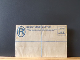 ENTIER532   REGISTRED LETTER G.B.VICTORIA  XX - Material Postal