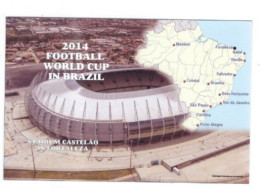 BRAZIL STADIUM  POSTCARD STADIUM CASTELAO IN FORTALEZA  PUBL IN UK - Stades