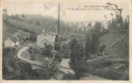 D9370 La Clayette L'usine électrique Et Le Viaduc - Other & Unclassified