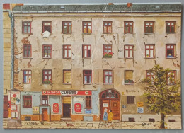 Künstlerkarte, RENATE DÖBLER, Pilsator-Kneipe In Berlin, Naive Kunst, 1978 - Altri & Non Classificati