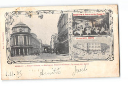 BORDEAUX - Théâtre Français - Restaurant Du Chapon Fin - Grand Hôtel Montré - état - Bordeaux