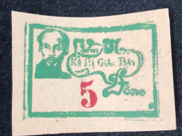 Billet, Viet Nam, 5 Dông, 1950-1955, Undated, SPL - Vietnam