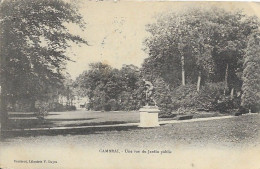 [59] Nord > Cambrai Une Vue Du Jardin Public - Cambrai