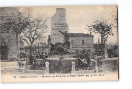 PESSAC - Monument Aux Morts - Très Bon état - Pessac