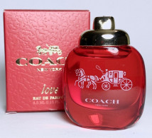 Miniature De Parfum COACH LOVE De COACH ( France ) - Miniaturas Mujer (en Caja)
