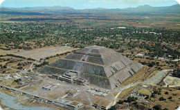 MEXIQUE - Air View Of The Pyramid Of The Sun - Teotihuacan Archaeological Zone - Vue Générale - Carte Postale - México