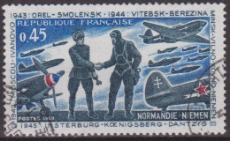 Armée, Aviation - FRANCE - Escadrille Normandie Niémen - Pilotes Russes Et Français, Yak 3 - N° 1606 - 1969 - Gebruikt