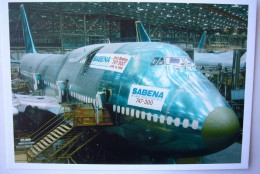 Avion / Airplane / Sabena / Boeing 747-300 / - 1946-....: Era Moderna