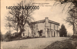 PESSAC-sur-DORDOGNE. Cpa .  - Château De La Tour BEAUPOIL   (scans Recto-verso) - Other & Unclassified