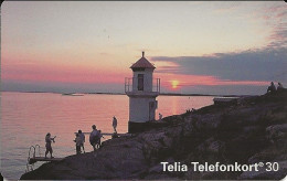 Sweden: Telia - 1994 Mollosund Lighttower - Suède