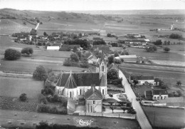 89-CHAMPVALLON-  VUE AERIENNE SUR L'EGLISE ST-GEORGES - Otros & Sin Clasificación