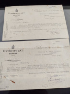 FACTURE ANCIENNE 1925/VERCHERRE&CIE/ CAVE A POMMARD - Altri & Non Classificati