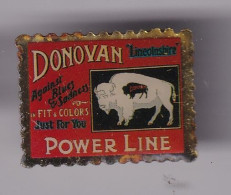 Pin's Donovan Power Line Bison Réf 8552 - Tiere