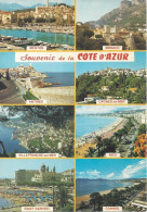 CPM  France Provence Côte D’Azur  06  Alpes-Maritimes   Souvenir De La Côte D’Azur En 8 Vues - Gruss Aus.../ Grüsse Aus...