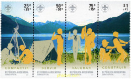 283779 MNH ARGENTINA 2007 CENTENARIO DEL ESCULTISMO - Nuevos