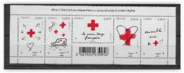 France 2015 N° 5001/5005 Neufs Issus Du Bloc Croix Rouge à La Faciale - Ongebruikt
