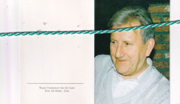 Lucien Naessens-Goessaert, Ooigem 1922, Waregem 1997. Foto - Overlijden