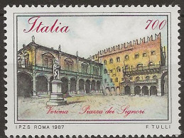 Italie N°1757** (ref.2) - 1981-90: Nieuw/plakker
