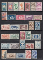 Colonies Françaises 1 Lot De 40 Timbres Neufs** Sans Charnières De Différents Pays (voir Les 2 Scans) - Collections (without Album)