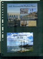 S.VINCENT 400 MAYFLOWER PILGRIMS 4 VAL + BF NEUFS A PARTIR DE 5 EUROS - St.Vincent (1979-...)