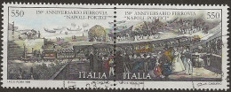 Italie N°1827/8 (ref.2) - 1981-90: Afgestempeld