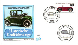 ALLEMAGNE FDC 1982 VOITURE HANOMAG 1926 - Autos
