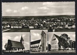 AK Wendlingen, Panorama, Kapelle, Kath.Kirche  - Andere & Zonder Classificatie